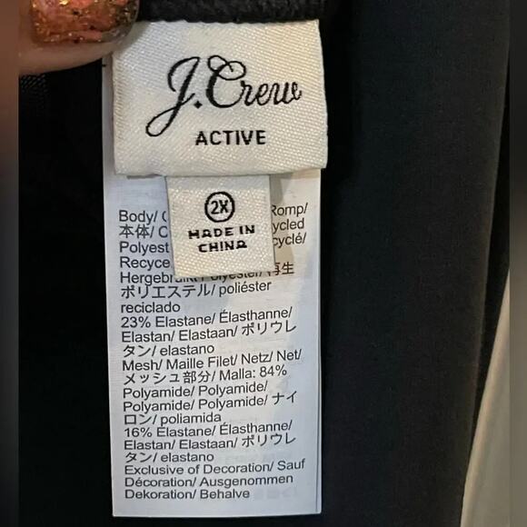 J. Crew Classic Black Active Mini Dress - Picture 4 of 9